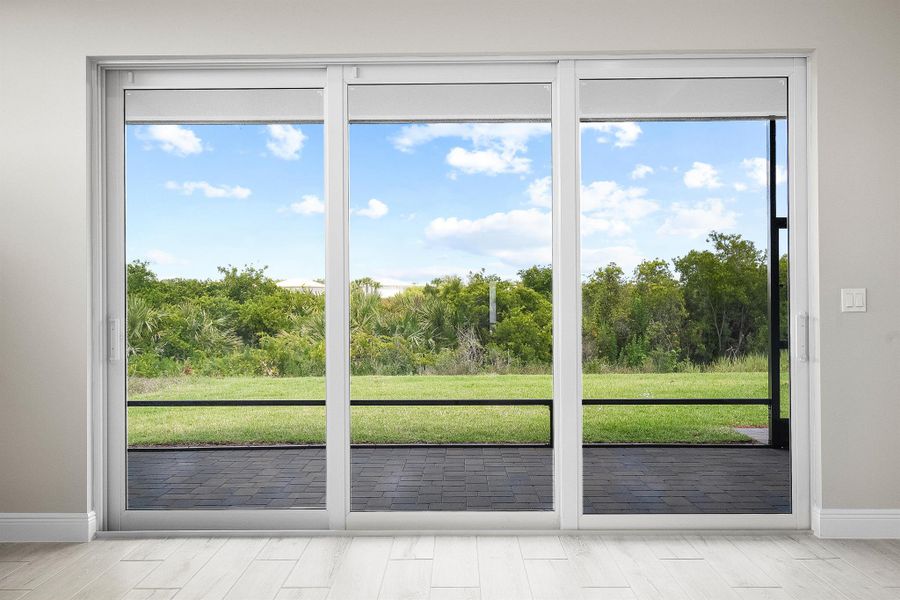 Exterior details and patio area of a home in , Port St. Lucie (Image 22).
