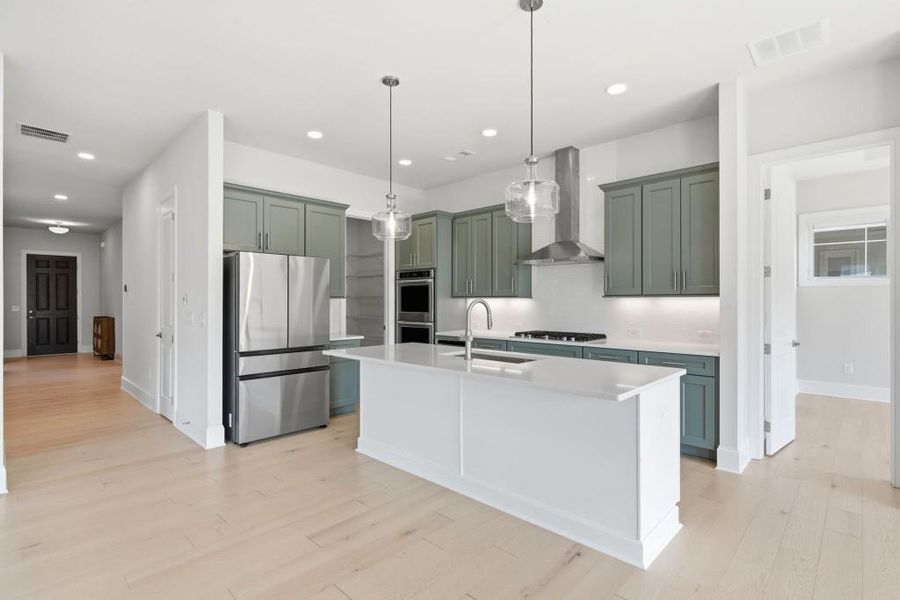 Furnished interior view inside a new home in , Woodstock (Image 8).