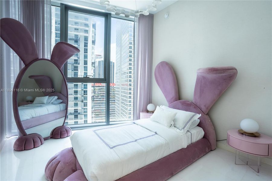 Furnished interior view inside a new home in Aston Martin Residences, Miami (Image 8). Furnished interior view inside a new home in Aston Martin Residences, Miami (Image 8).