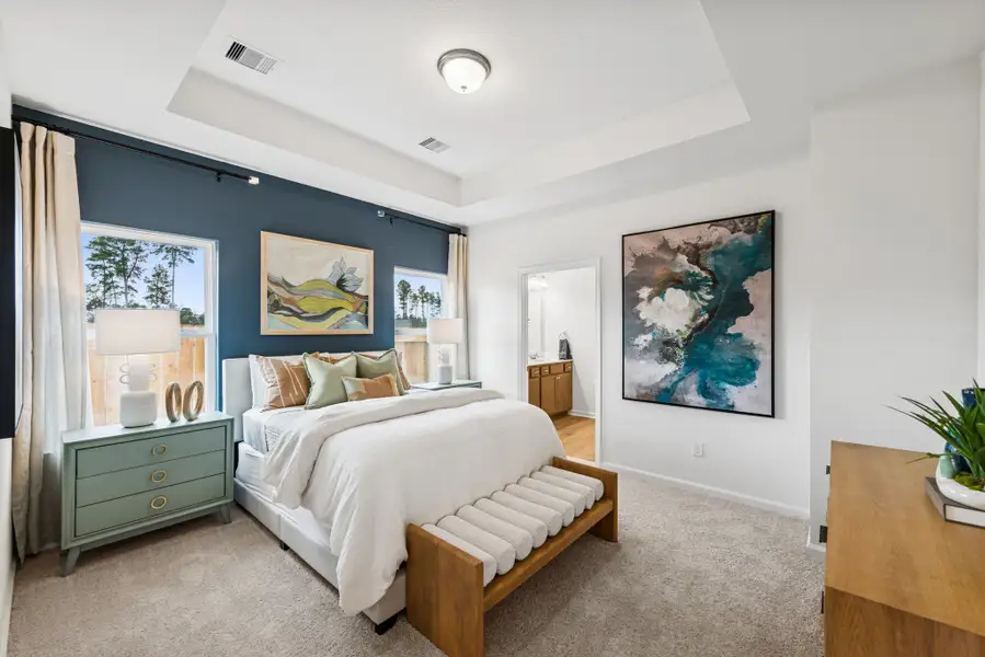 Staged model home shown for illustration only; actual features, colors, and upgrades may vary.