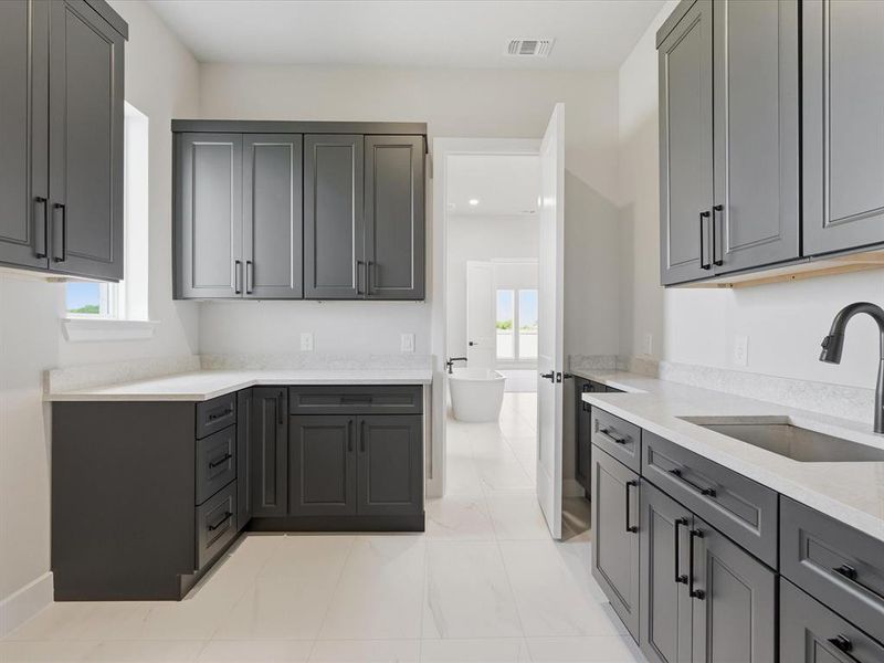 Furnished interior view inside a new home in Hidden Valley 2, Princeton (Image 12).
