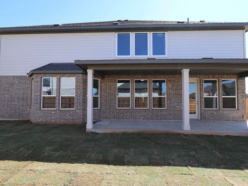 Exterior details and patio area of a home in Edgewood, Leander (Image 20). Exterior details and patio area of a home in Edgewood, Leander (Image 20).