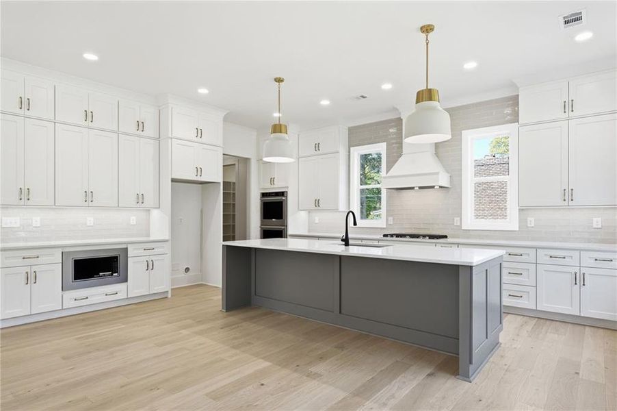 Furnished interior view inside a new home in , Marietta (Image 8).