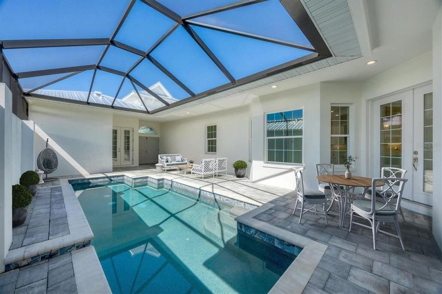 Exterior details and patio area of a home in , Placida (Image 20).