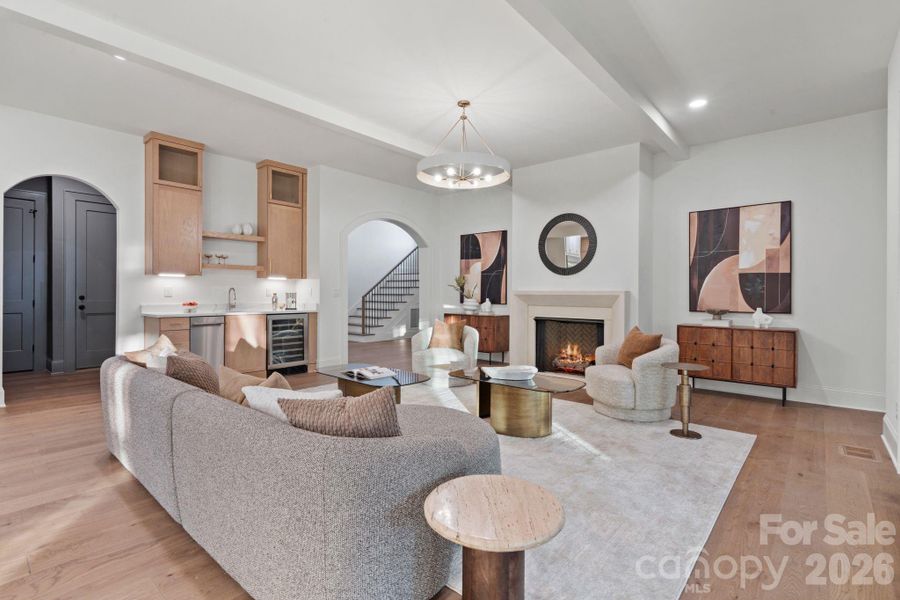 Living Room with amenities