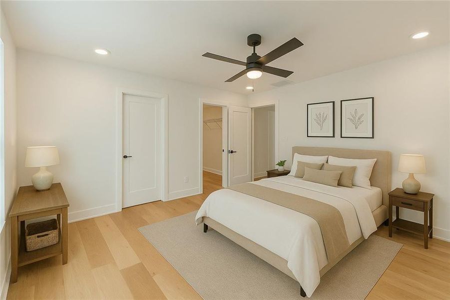 Furnished interior view inside a new home in , Gainesville (Image 10).