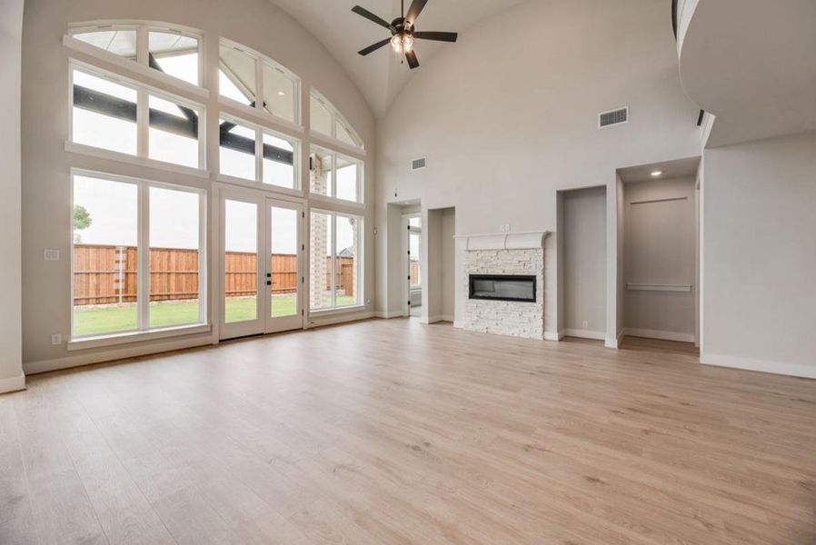 Spacious, unfurnished interior of a new home in Grand Estates of Anna, Anna (Image 26). Spacious, unfurnished interior of a new home in Grand Estates of Anna, Anna (Image 26).