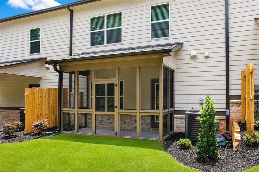 Exterior details and patio area of a home in , Norcross (Image 3).