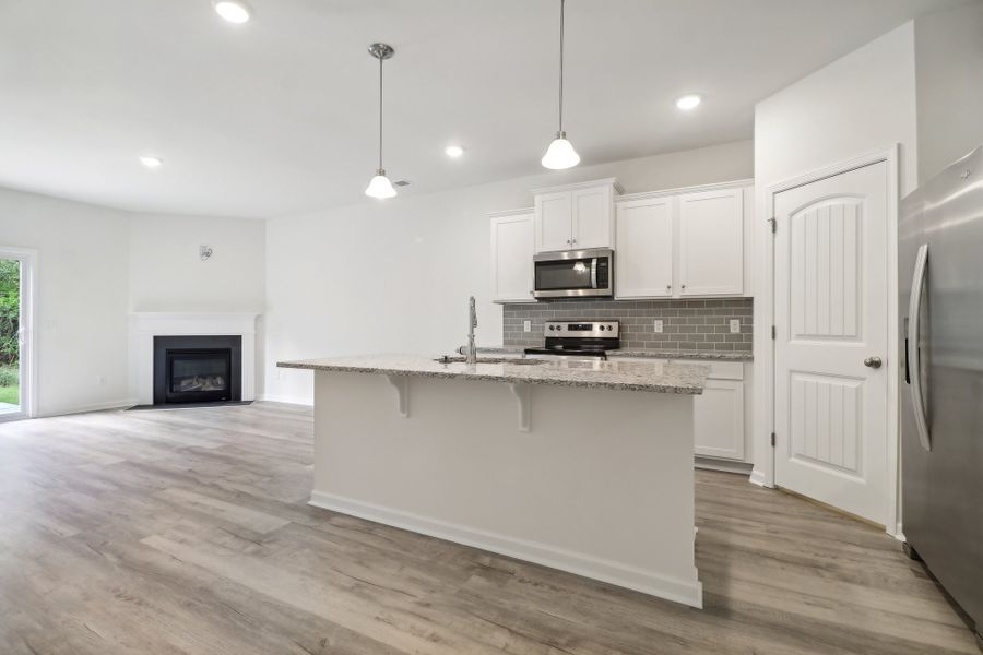 Representative furnished interior of a home built from the Kingston ll by Great Southern Homes in Portrait Hills, Aiken (Image 6).