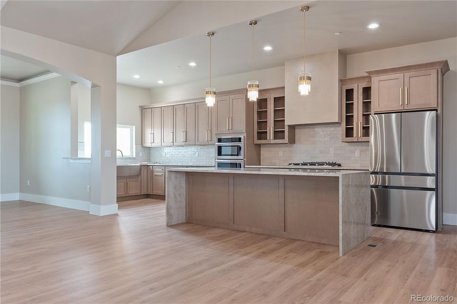 Furnished interior view inside a new home in , Fort Lupton (Image 31).