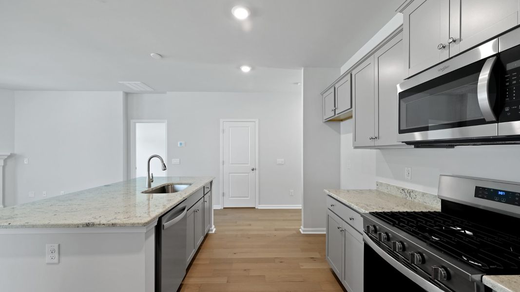 Representative furnished interior of a home built from the BELFORT by D.R. Horton in Founders Corner, Summerville (Image 6).