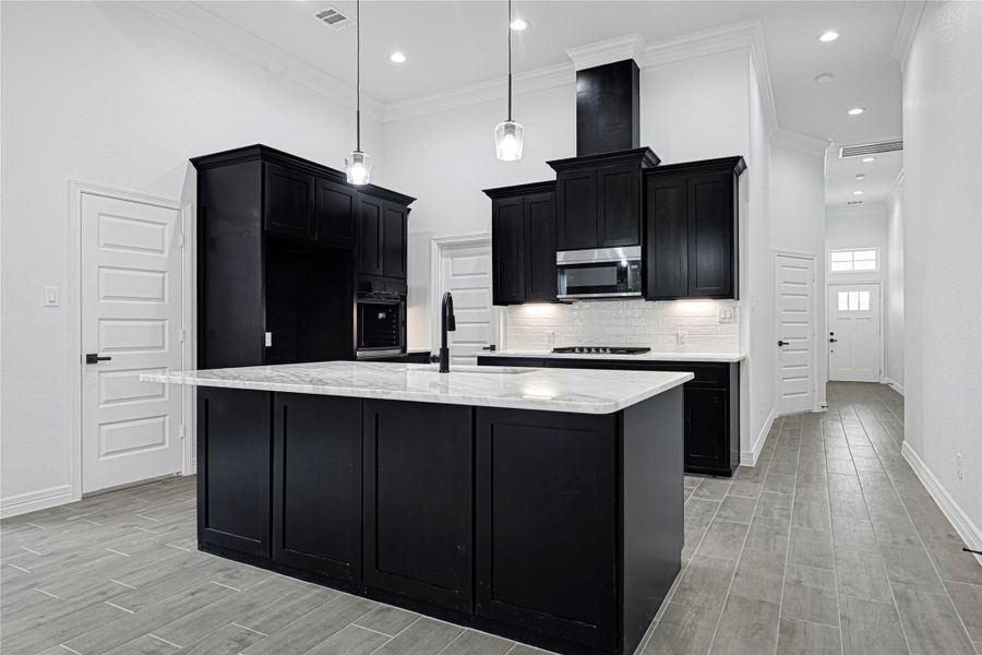 Furnished interior view inside a new home in , Anahuac (Image 7). Furnished interior view inside a new home in , Anahuac (Image 7).