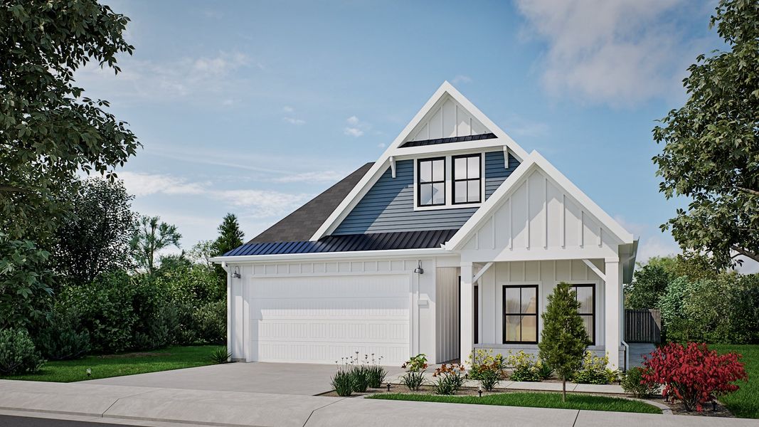 Representative exterior photo of a completed home built from the Gladstone by Epcon Communities in Chipeta Hollows, Grand Junction, CO (Image 10).