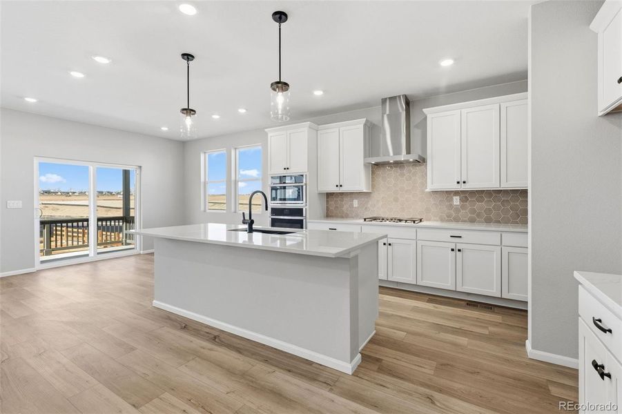 Furnished interior view inside a new home in The Estates Collection at Talon Pointe, Thornton (Image 9).