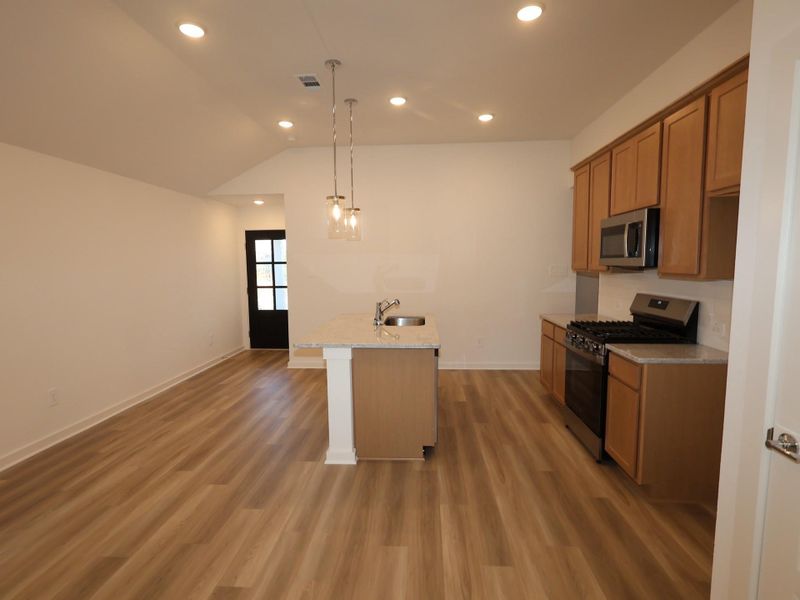 Spacious, unfurnished interior of a new home in Pinewood at Grand Texas, New Caney (Image 27).