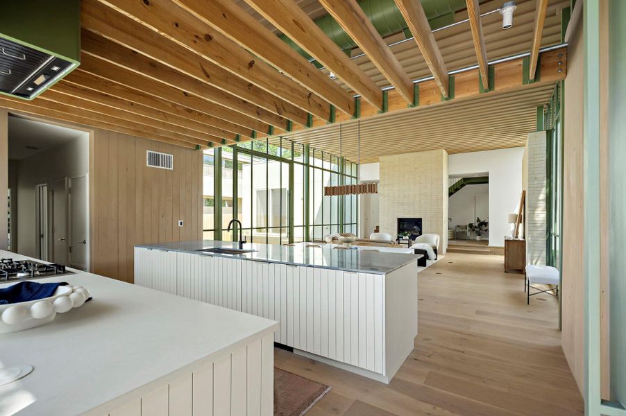 Furnished interior view inside a new home in , Austin (Image 31).