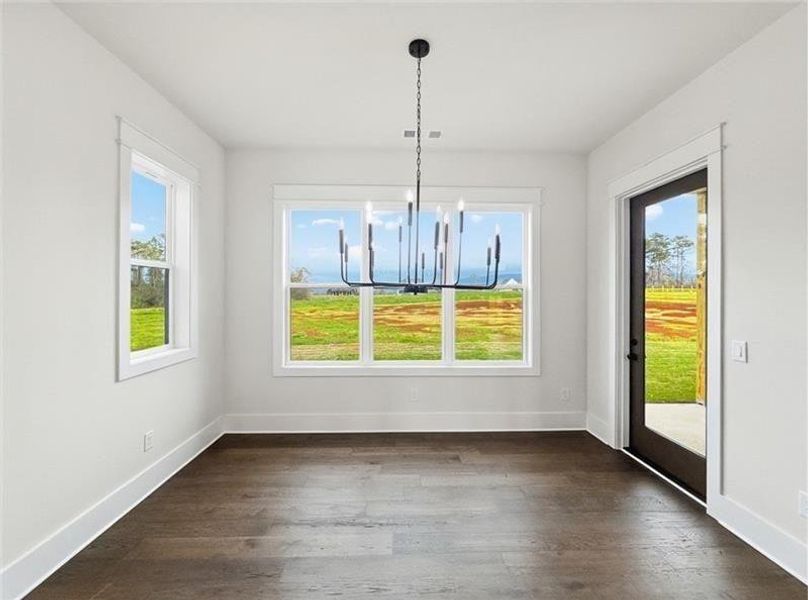 Spacious, unfurnished interior of a new home in , Rydal (Image 37).
