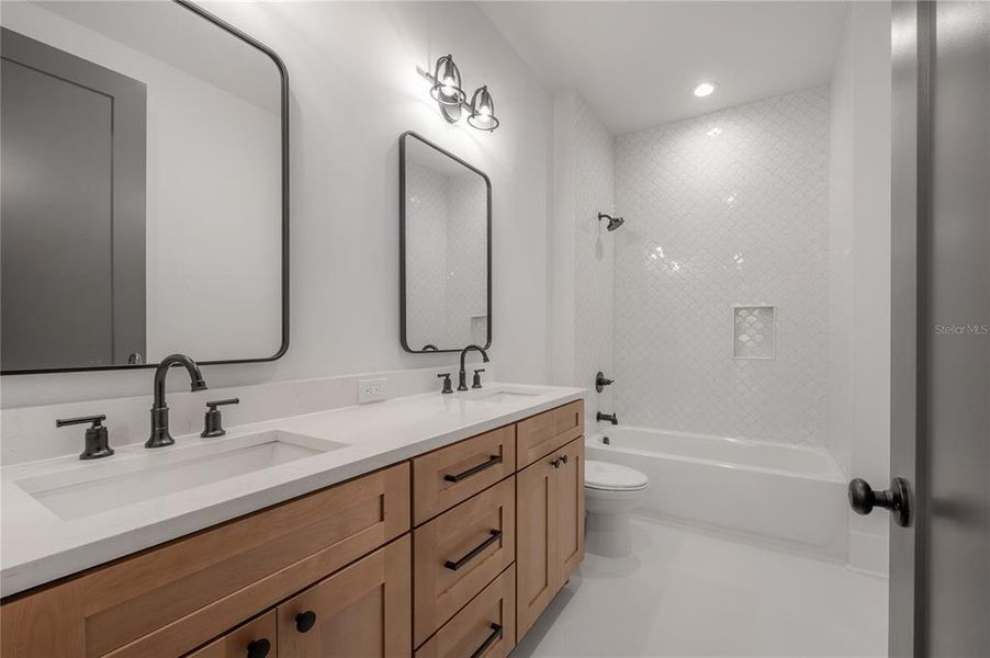 Furnished interior view inside a new home in , Tampa (Image 9).