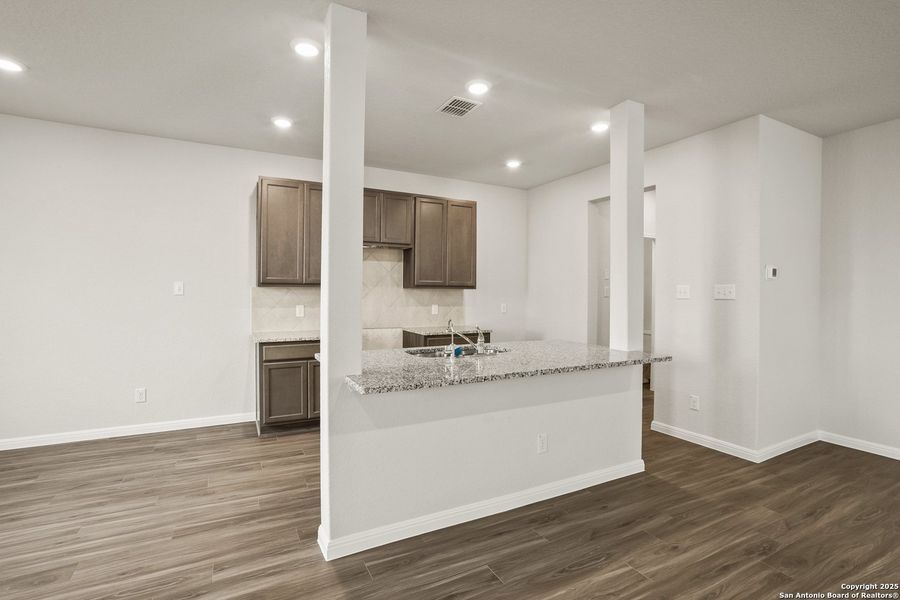 Furnished interior view inside a new home in Melissa Ranch, San Antonio (Image 8).