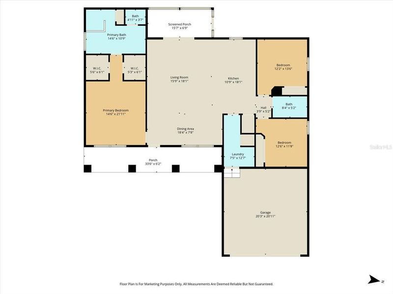 2D floor plan layout of this home in , Citrus Springs, FL (Image 5). 2D floor plan layout of this home in , Citrus Springs, FL (Image 5).