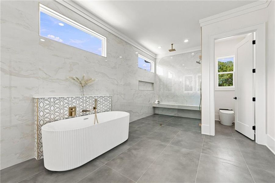 Furnished interior view inside a new home in , Buford (Image 17).