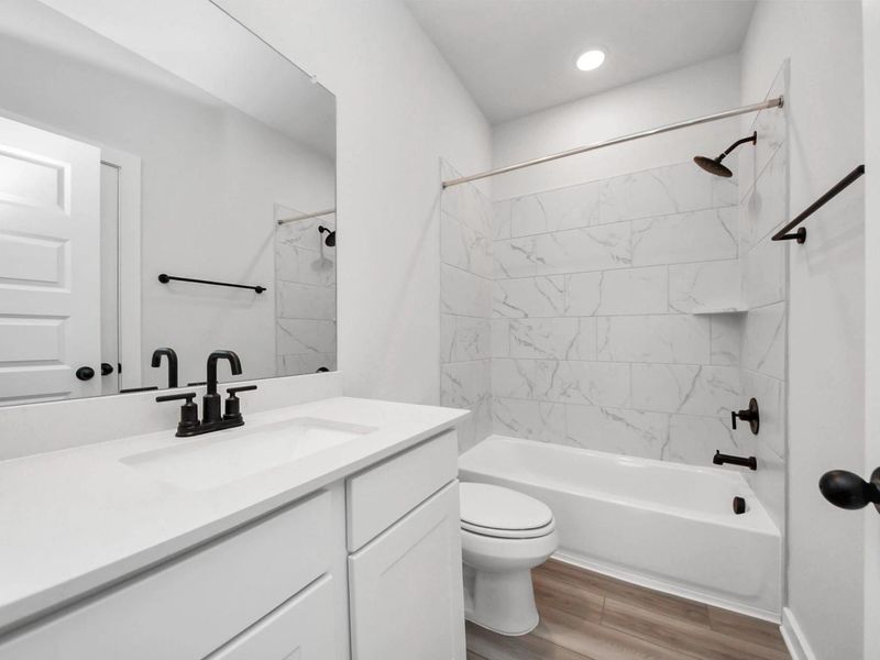 Furnished interior view inside a new home in River Ranch Meadows, Dayton (Image 6).