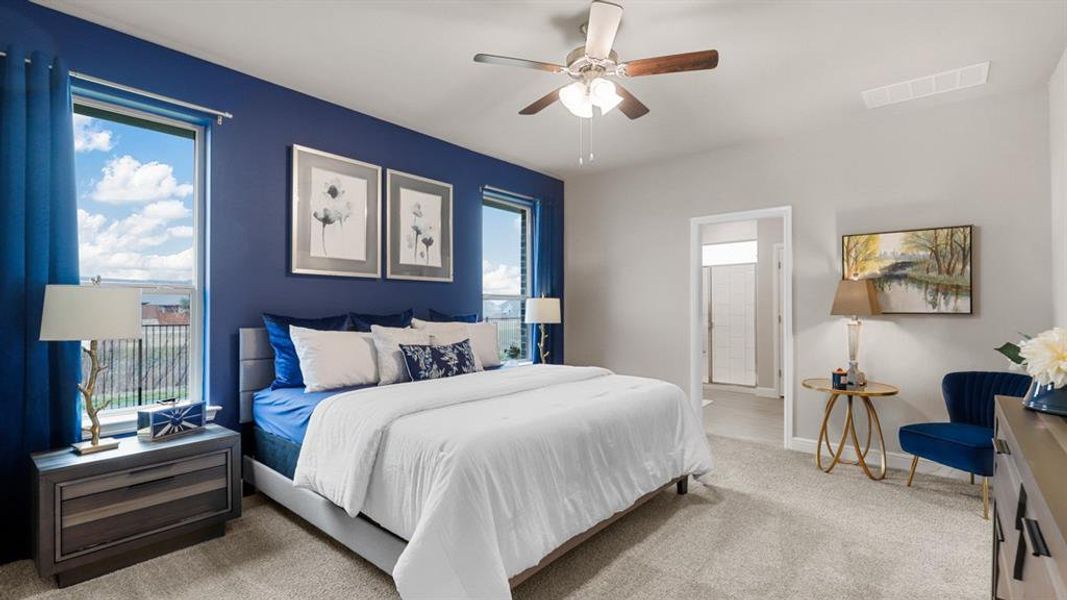 Furnished interior view inside a new home in Legado, Cleburne (Image 8). Furnished interior view inside a new home in Legado, Cleburne (Image 8).