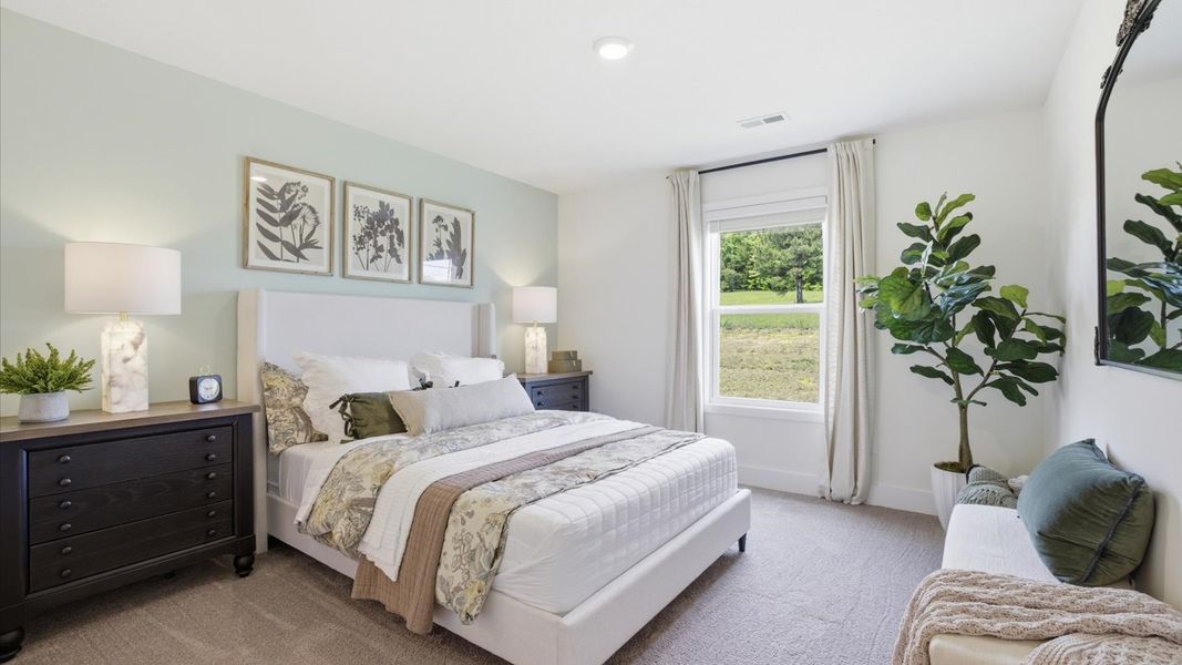 Furnished interior view inside a new home in Macon Townhomes, Seymour (Image 15).