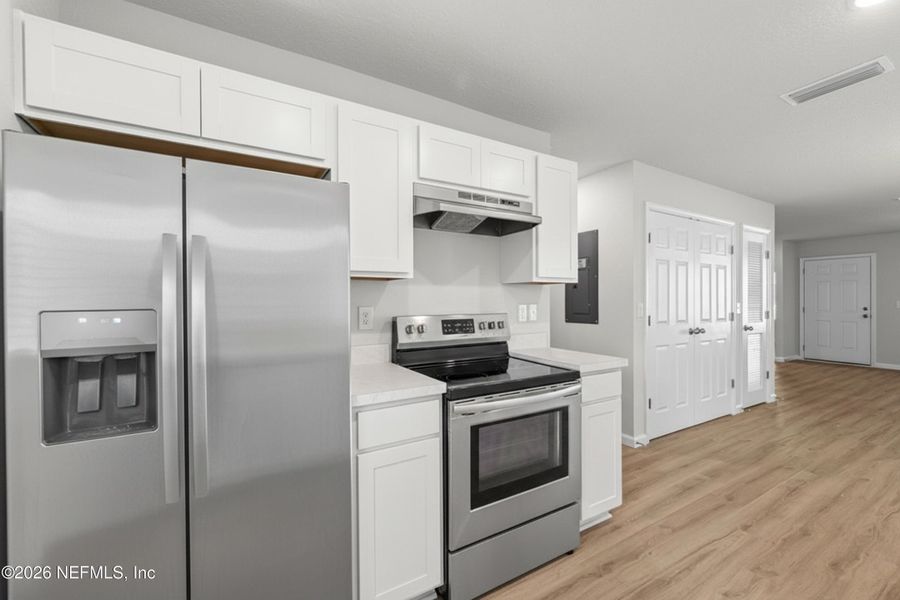 Furnished interior view inside a new home in , Jacksonville (Image 6).