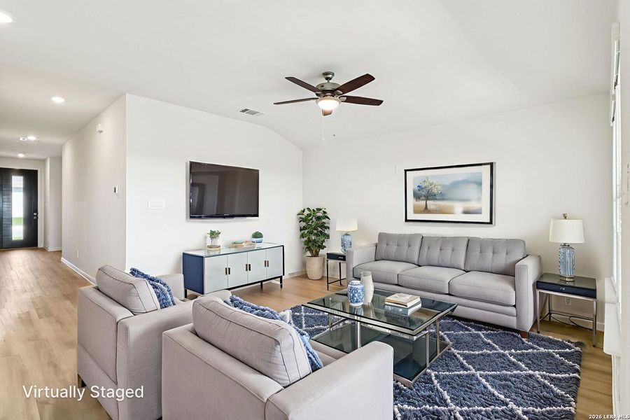 Furnished interior view inside a new home in Catalina, Converse (Image 6).