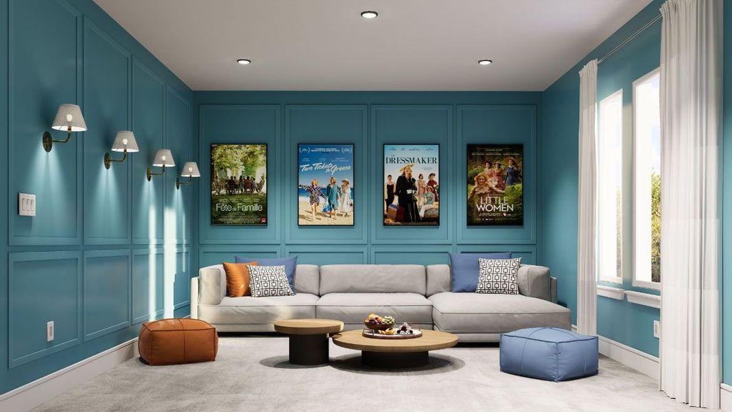 Representative furnished interior of a home built from the L675 by Lifestyle Homes in Heritage Series 64s, Frisco (Image 14).