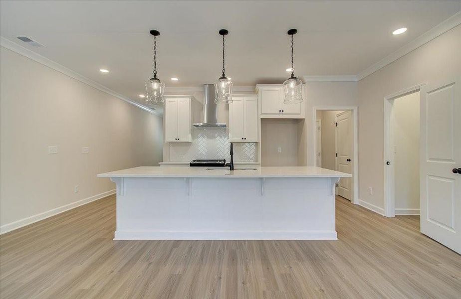 Furnished interior view inside a new home in Wildwood Place, Powder Springs (Image 5).