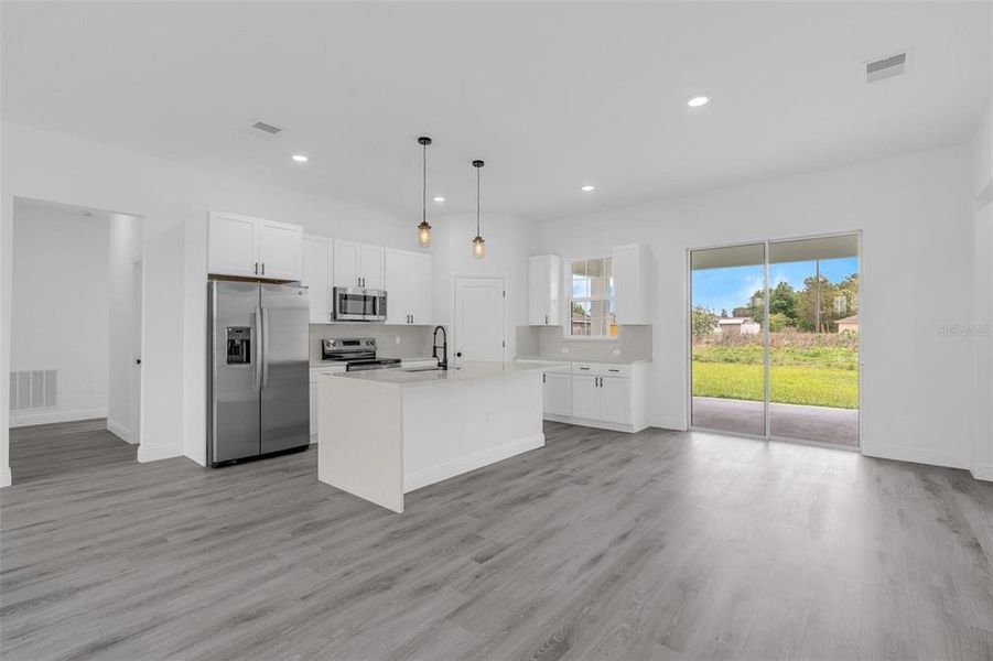 Furnished interior view inside a new home in , Ocala (Image 9).