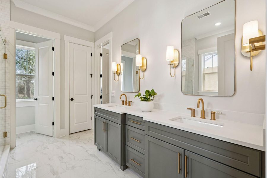 Furnished interior view inside a new home in , Mount Pleasant (Image 5).