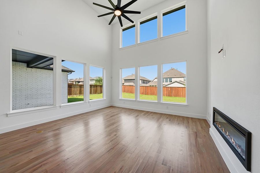 Spacious, unfurnished interior of a new home in Inspiration - Paradise Village, Lucas (Image 28). Spacious, unfurnished interior of a new home in Inspiration - Paradise Village, Lucas (Image 28).