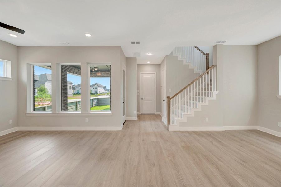 Spacious, unfurnished interior of a new home in Pomona - Grove Row Collection, Manvel (Image 25).