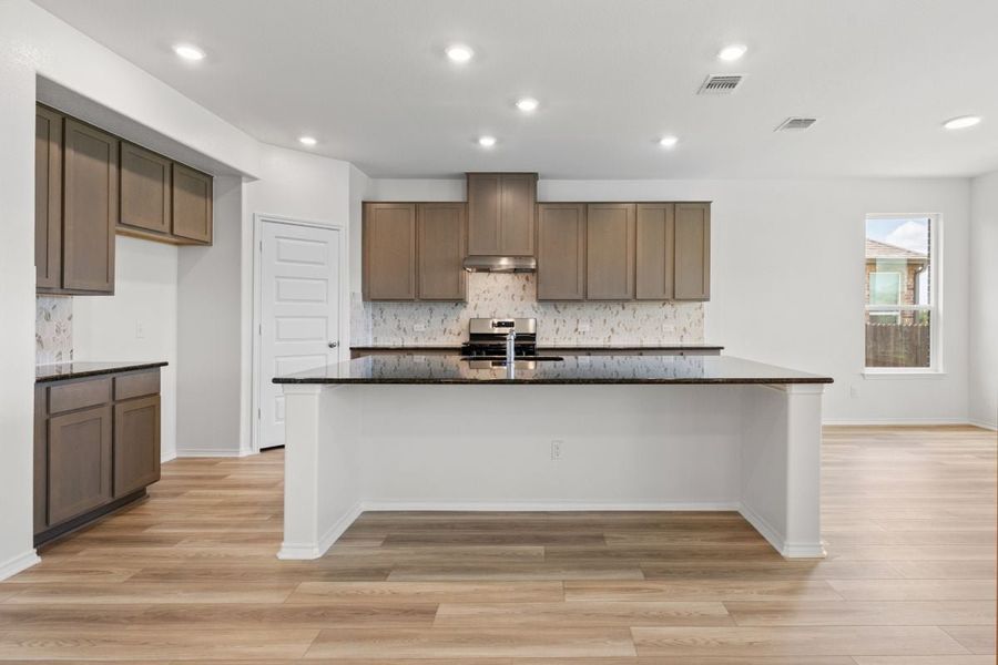 Furnished interior view inside a new home in Salerno - Hallmark Collection, Round Rock (Image 6).