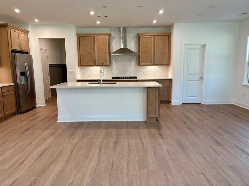 Furnished interior view inside a new home in Riversprings, Dacula (Image 12). Furnished interior view inside a new home in Riversprings, Dacula (Image 12).