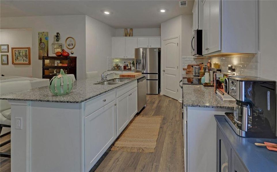 Furnished interior view inside a new home in , Dahlonega (Image 36).