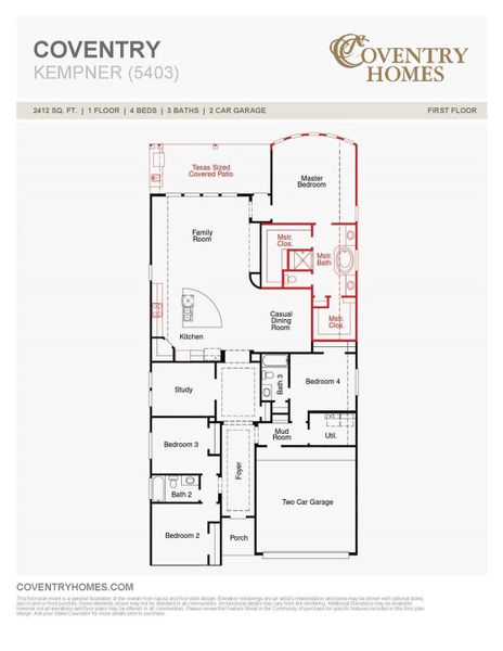 2D floor plan layout of this home in , League City, TX (Image 1). 2D floor plan layout of this home in , League City, TX (Image 1).