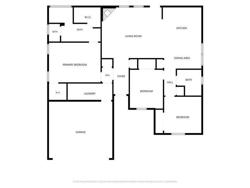 2D floor plan layout of this home in , Gun Barrel City, TX (Image 5).