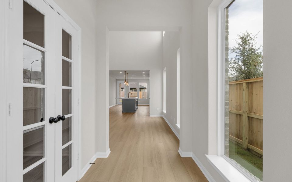 Spacious, unfurnished interior of a new home in Elyson, Katy (Image 13). Spacious, unfurnished interior of a new home in Elyson, Katy (Image 13).
