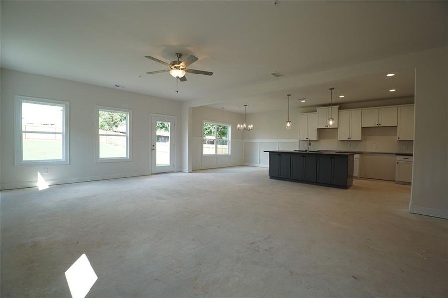 Spacious, unfurnished interior of a new home in , Marietta (Image 7). Spacious, unfurnished interior of a new home in , Marietta (Image 7).