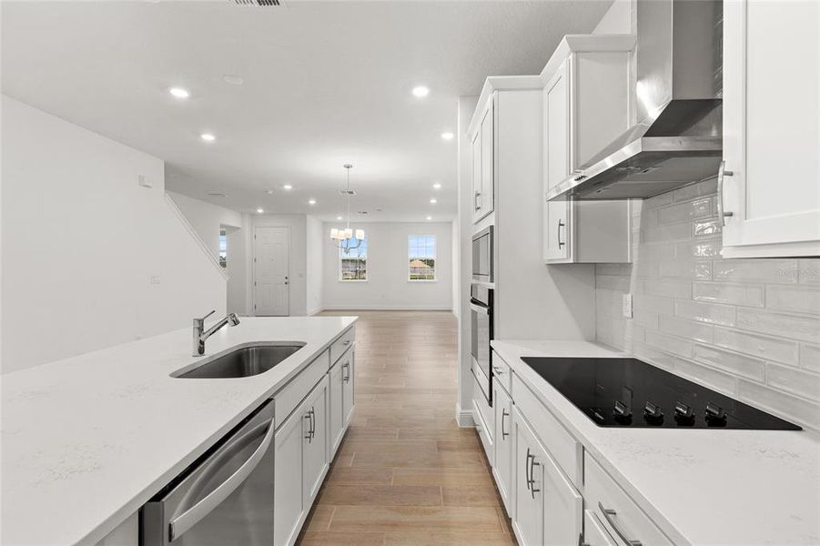 Furnished interior view inside a new home in Crossroads at Kelly Park, Apopka (Image 11).
