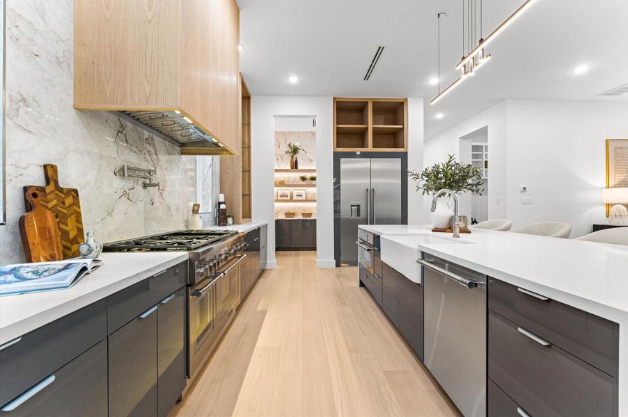 Furnished interior view inside a new home in , Houston (Image 11).