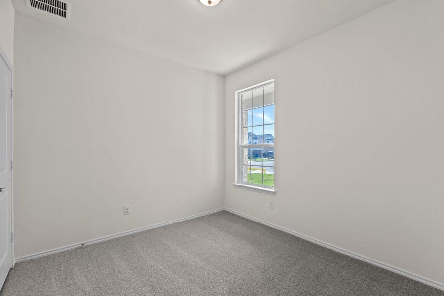 Spacious, unfurnished interior of a new home in Salerno - Heritage Collection, Round Rock (Image 21). Spacious, unfurnished interior of a new home in Salerno - Heritage Collection, Round Rock (Image 21).