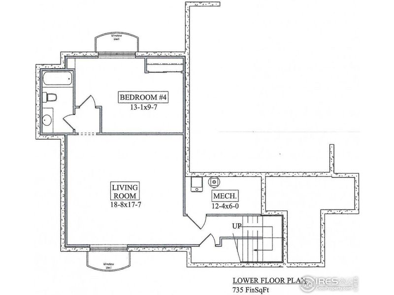 2D floor plan layout of this home in , Fort Morgan, CO (Image 5).