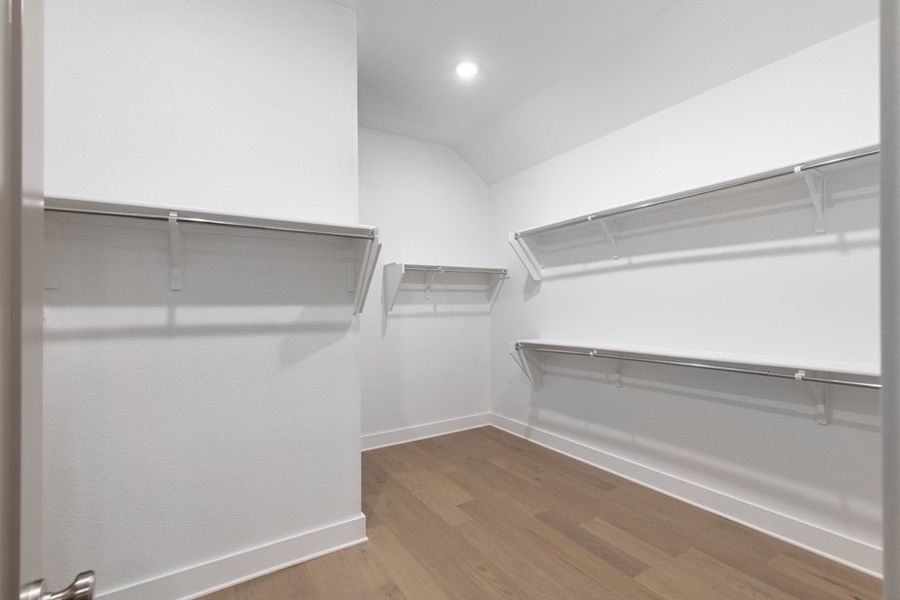 Representative Primary Closet - some options shown