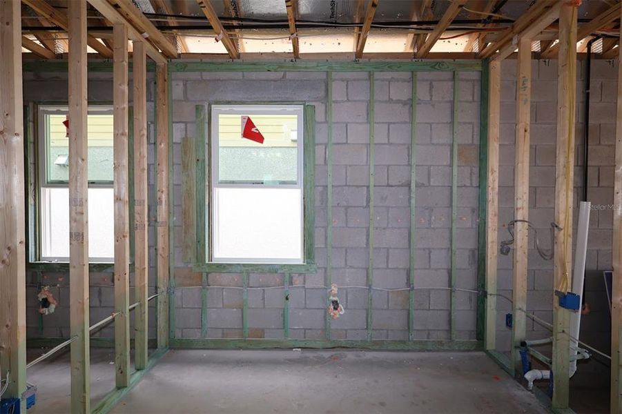 In-progress construction of a new home in Lake Star at Ovation, Winter Garden, FL (Image 21). In-progress construction of a new home in Lake Star at Ovation, Winter Garden, FL (Image 21).