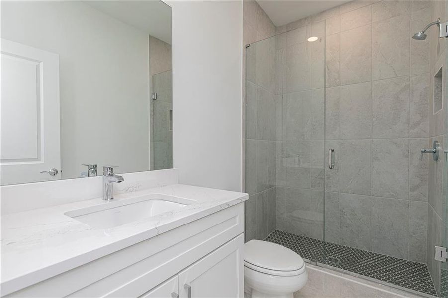 Furnished interior view inside a new home in , Brookhaven (Image 6).